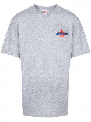 Supreme Money Power Respect Crew-neck Grises | PFJX4241