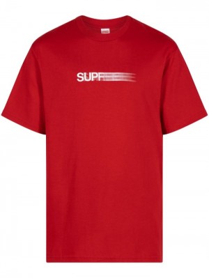 Supreme Motion Logo "Ss23 - Red" Algodon Rojos | IBIS3128