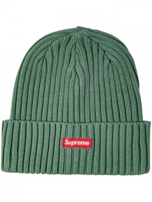 Supreme Overdyed Acanalado-knit Verdes | FVNL1559