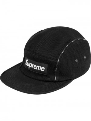 Supreme Pique Piping Camp Negros | FRBK5771