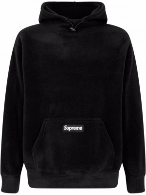 Supreme Polartec Logo-patch Negros | RZEP3508