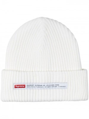 Supreme Property Label De Punto Blancos | GICV6924