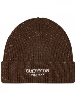 Supreme Rainbow Speckle Lana Cafes Marrom | BJFH7601