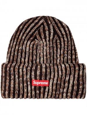 Supreme Rainbow-knit Loose Gauge Marrom | QVQN0171