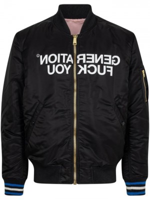 Supreme Reversible Ma-1 Bomber Negros | WSBR3170
