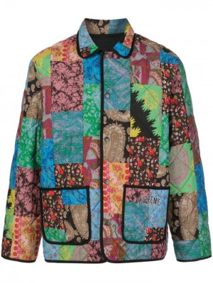 Supreme Reversible Patchwork Jacket Multicolour | IEYM3742