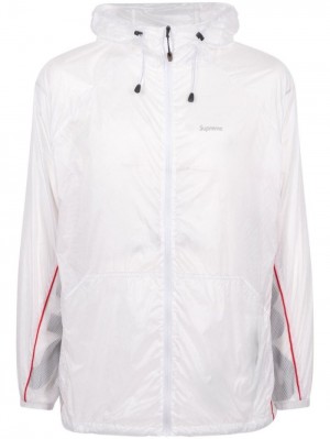 Supreme Ripstop Encapuchado Windbreaker Blancos | WNSK0243