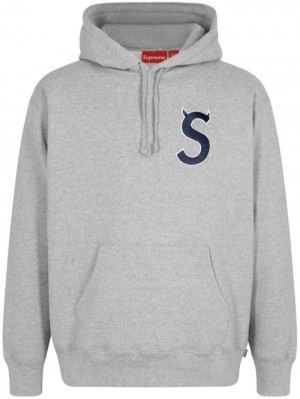 Supreme S Logo Drawstring Grises | ULNL1009