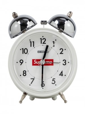 Supreme Seiko Alarm Clock Blancos | NPXU7462