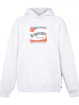 Supreme Shine Logo-print Grises | CIUC6288
