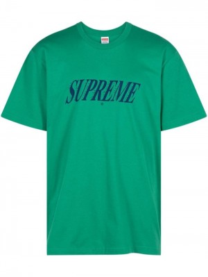 Supreme Slap Shot Logo-print Verdes | WZZI3093