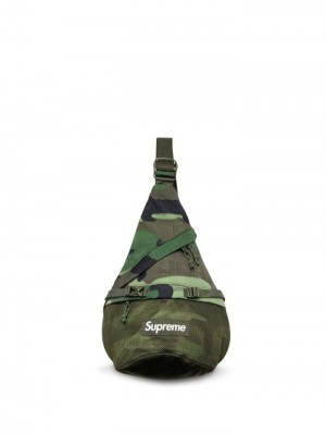 Supreme Sling Bag "Fw 21" Sneakers Verdes | FUKE2876