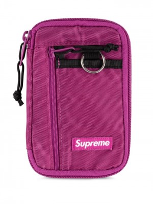 Supreme Small Box Logo Pouch Rosas | NOQY8194