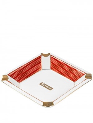 Supreme Small Cerámico Ashtray Blancos | RTCC2607