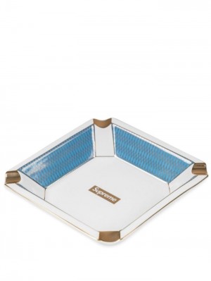 Supreme Small Cerámico Ashtray Blancos | VVYT5763