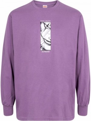 Supreme The Crow Crew-neck Sweatshirt Rosas | WBCV8808