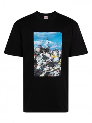 Supreme Trash Photograph-print Negros | VWNL6397