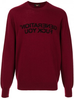 Supreme Undercover Generation Jumper Rojos Oscuro | TOPX7595