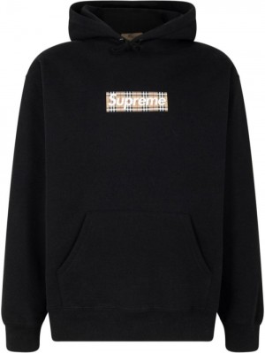 Supreme X Burberry Box-logo "Ss22" Negros | OQWX6725