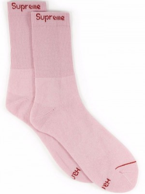Supreme X Hanes Crew (Pack Of 4) Rosas | AVHR7512