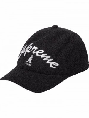 Supreme X Kangol Bermuda Embroidered Spacecap Negros | FLTK3160