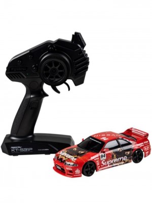 Supreme X Kyosho Mini-z Nissan Skyline Nismo R33 Rc Readyset Rojos | LTHX1130