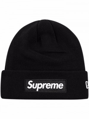 Supreme X New Era Box Logo De Punto Negros | PGAQ4989