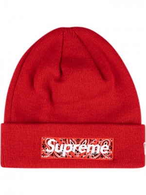 Supreme X New Era Box Logo Rojos | CDLF3744