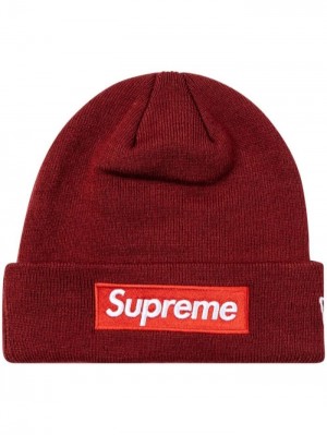 Supreme X New Era Box Logo Rojos | LFVE0362