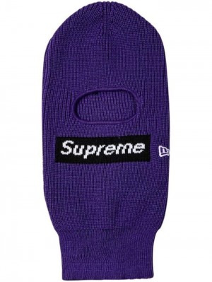 Supreme X New Era Box-logo Balaclava Azules | HDKO9726