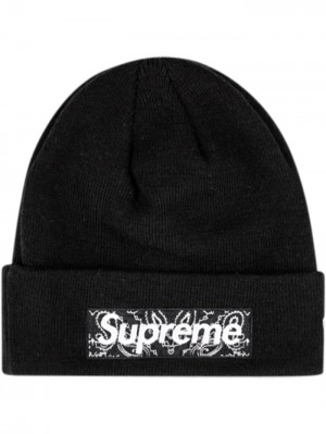 Supreme X New Era Box-logo Negros | XZHS7201