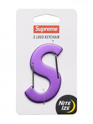 Supreme X Nite Ize S Logo Morados | UOJZ4954