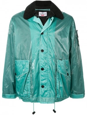 Supreme X Stone Island New Silk Light Verdes | ZNIH0184
