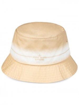 Supreme X Stone Island Stripe-detail Crusher Neutrals | FUYV5172
