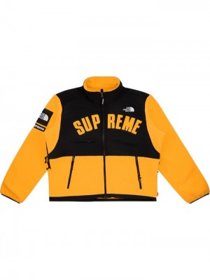 Supreme X The North Face Arc Logo Fleece Jacket Amarillos | TFBL9786
