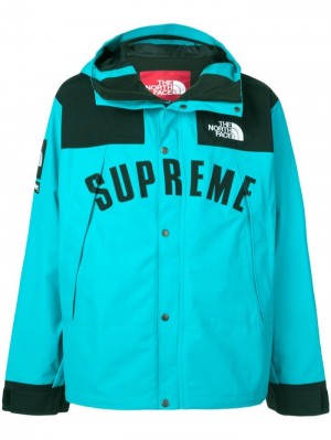 Supreme X The North Face Arc Logo Mountain Jacket Azules | OIBH6314