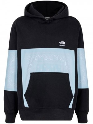 Supreme X The North Face Bandana-print Negros | UCJU9531