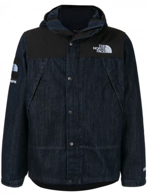 Supreme X The North Face Denim Dot Shot Azules | HCBE6877