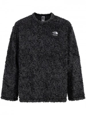 Supreme X The North Face High Pile Fleece "Black" Jumper Negros | DIGT2977