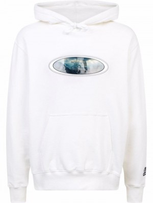 Supreme X The North Face Lenticular Mountains Blancos | HENW6615