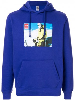 Supreme X The North Face Photo Sweatshirt Azules | TLDI5676
