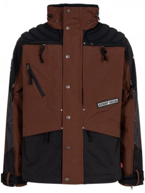 Supreme X The North Face Steep Tech Apogee Jacket Marrom Negros | UVLS3022