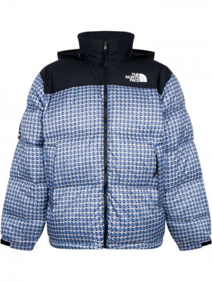Supreme X The North Face Studded Nuptse Jacket Azules | QUMD7565