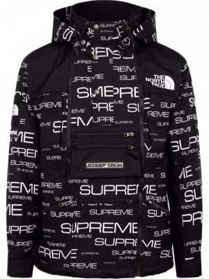 Supreme X The North Face Tech Apogee Jacket Negros | AKQS1133