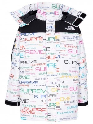 Supreme X Tnf Coldworks 700-fill Down Parka Blancos | WZGH8020