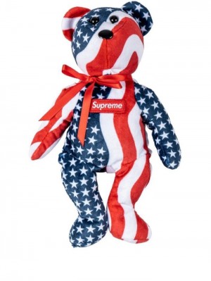 Supreme X Ty Beanie Baby Plush Azules | GURN4277