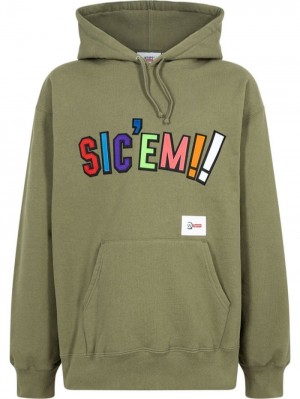 Supreme X Wtaps Sic'em! Verdes | SNBX3639