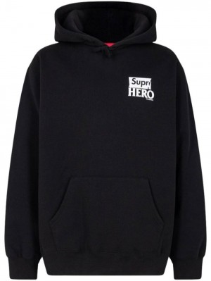 Supreme Xantihero Logo-print Negros | BCTC9039